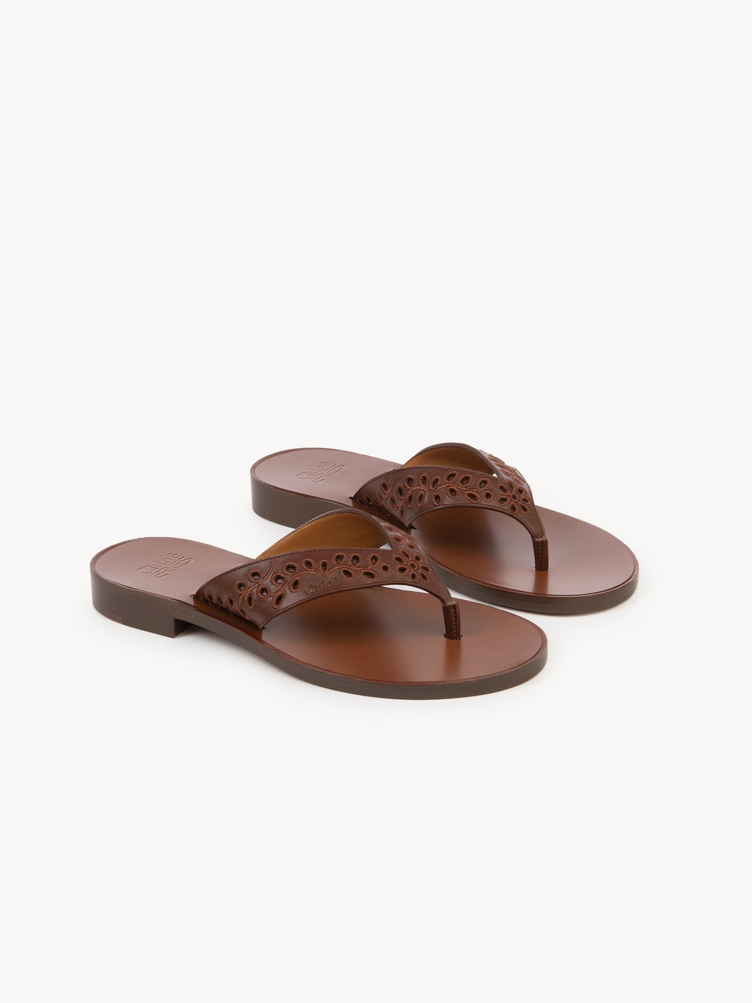 CHLOÉ X ERES PAZ FLAT SANDAL - 2