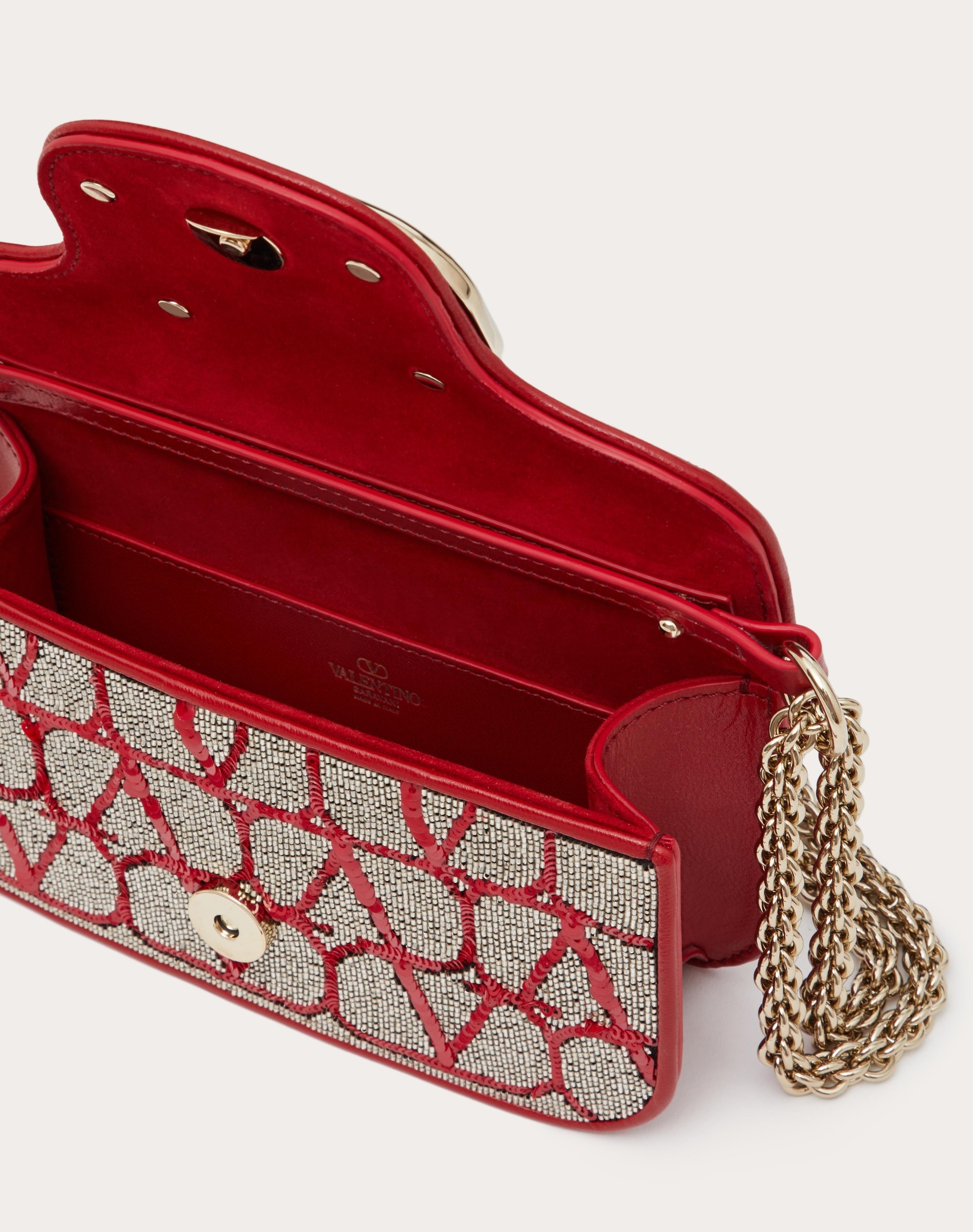 SMALL LOCÒ SHOULDER BAG WITH TOILE ICONOGRAPHE EMBROIDERY - 6