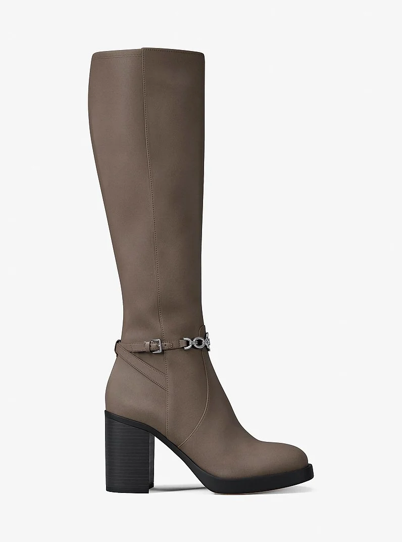 Kacey Polyester Microsuede Boot - 1