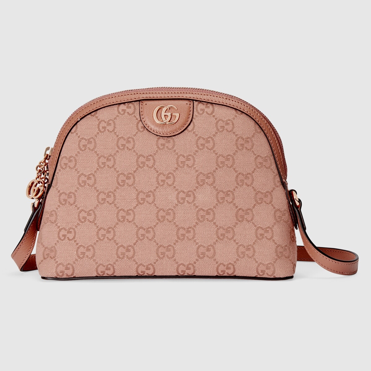 Ophidia GG Small Shoulder Bag in Brown - Gucci