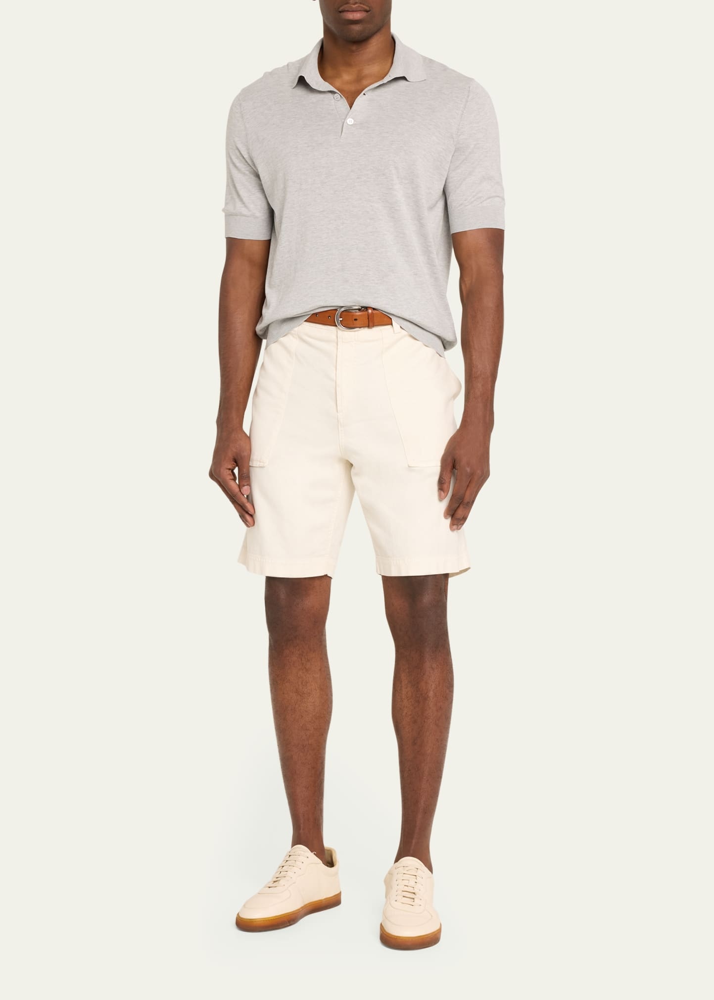 Men's Cotton-Silk Polo Shirt - 2