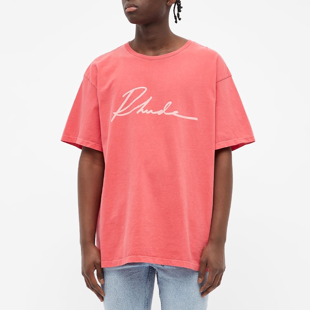 Rhude Script Logo Tee - 3