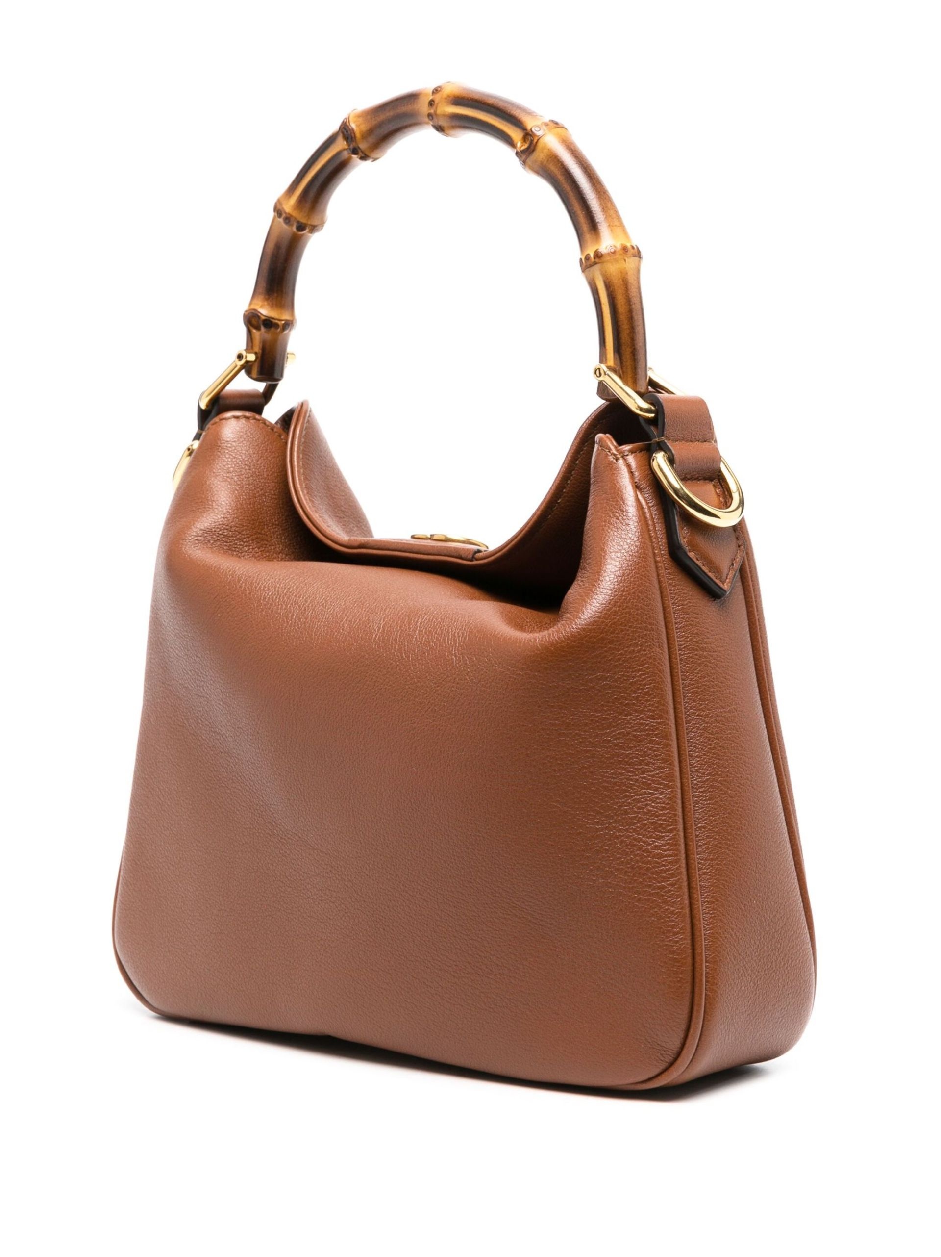 Brown Diana Small Leather Tote bag - 4