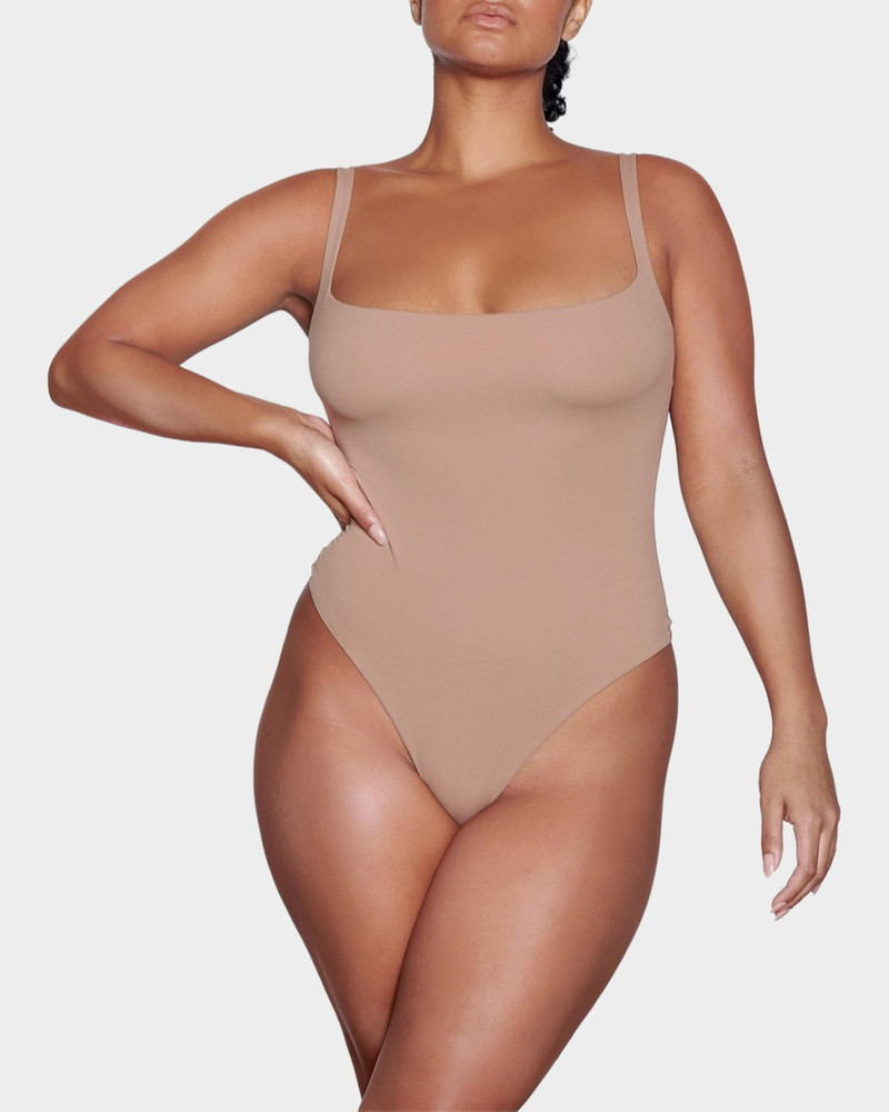 SKIMS Fits Everybody Square-Neck Bodysuit outlook