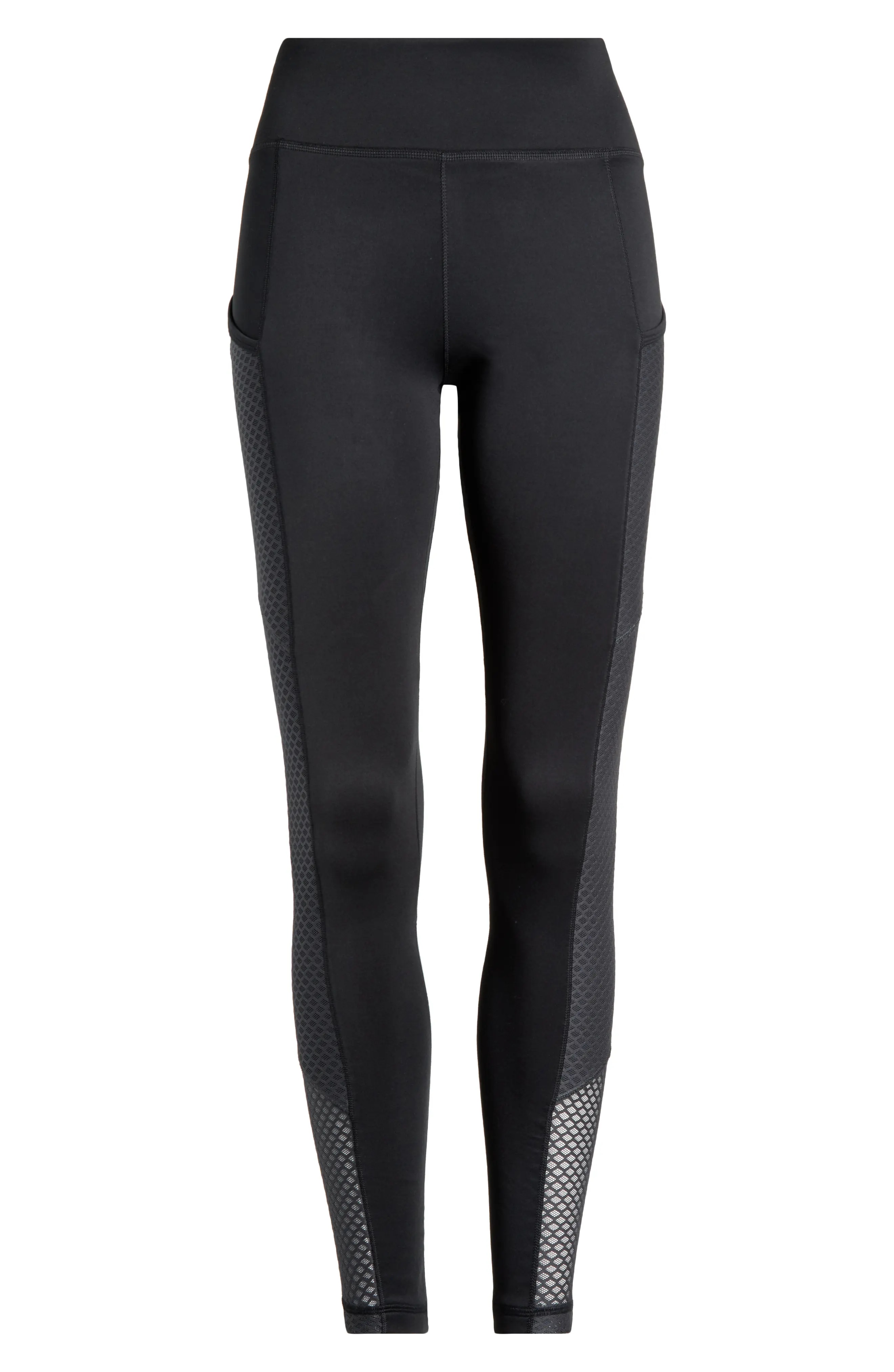 Therma-FIT One Pocket Training Leggings in Black/Anthracite - 4