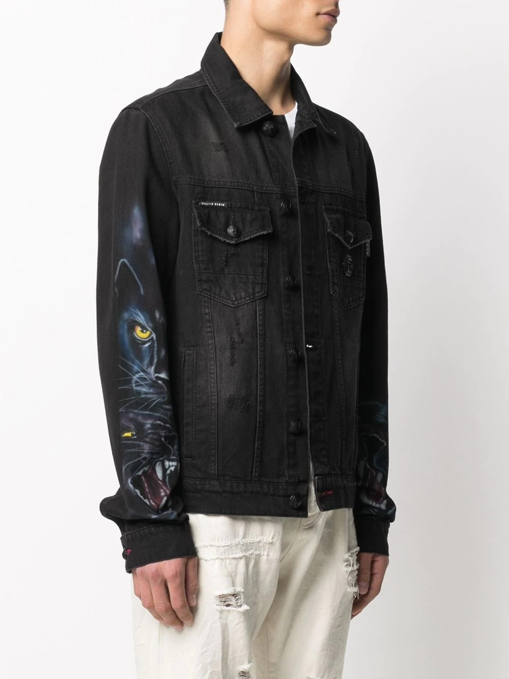 Panther denim jacket - 3