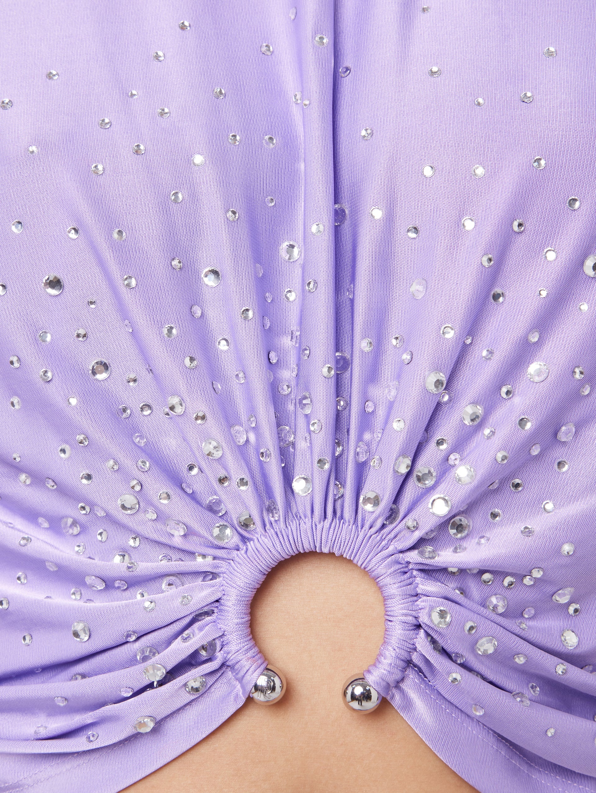 LAVENDER PIERCING TEE-SHIRT IN JERSEY - 7
