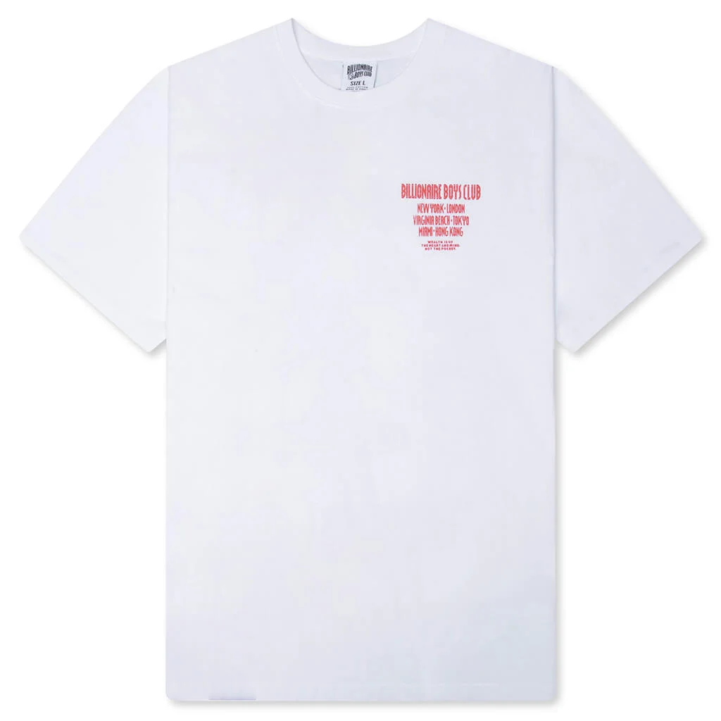 OUTSIDE S/S TEE - WHITE - 1