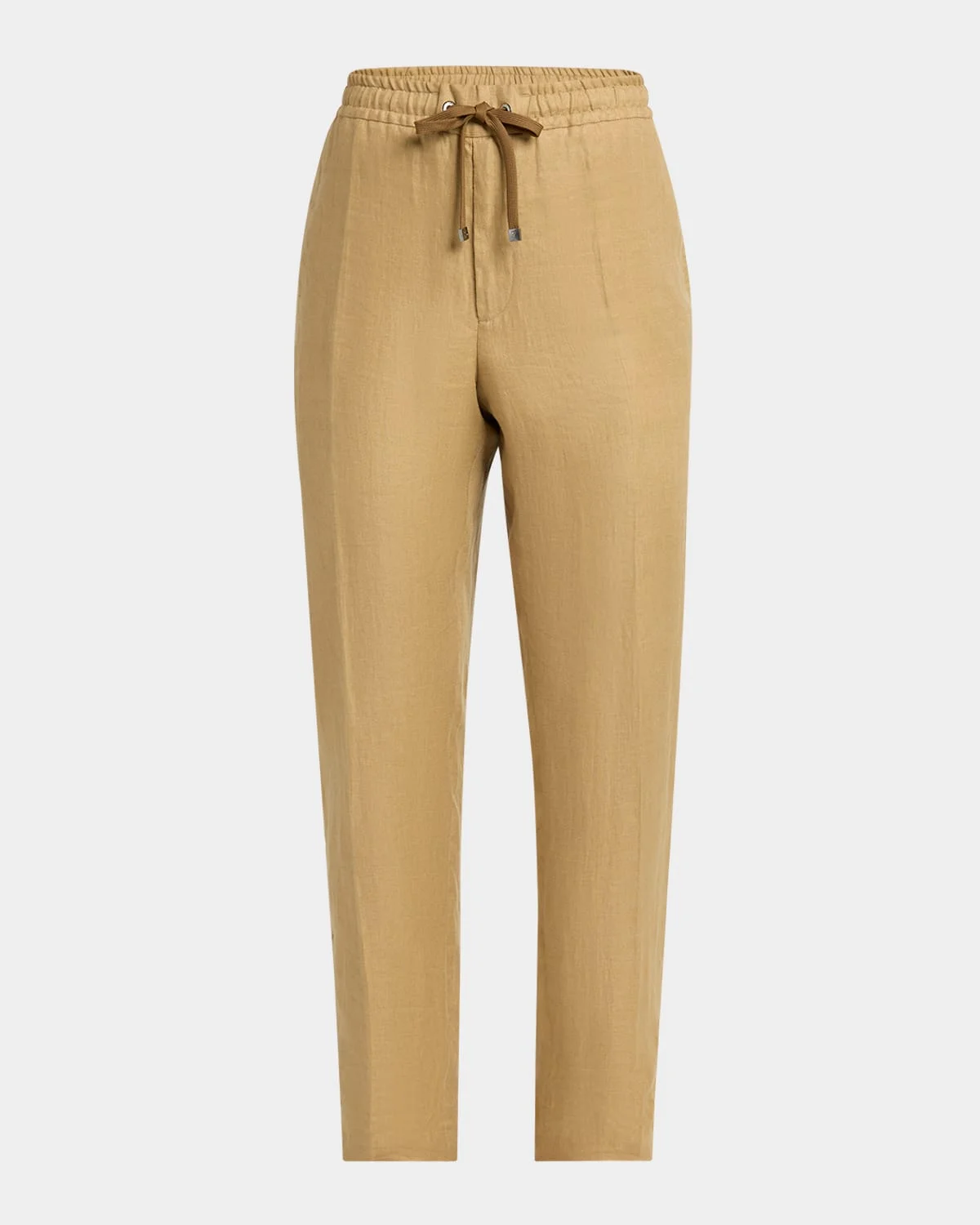 Men's Twill Linen Trousers - 1