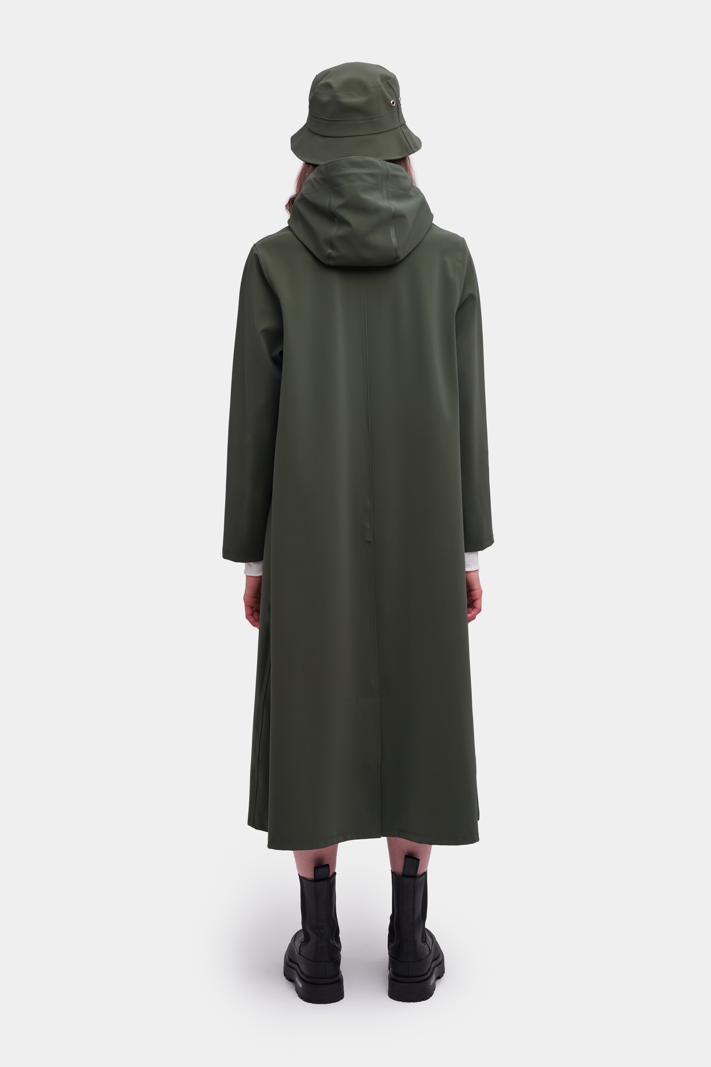 Mosebacke Long Suede Dark Green - 4