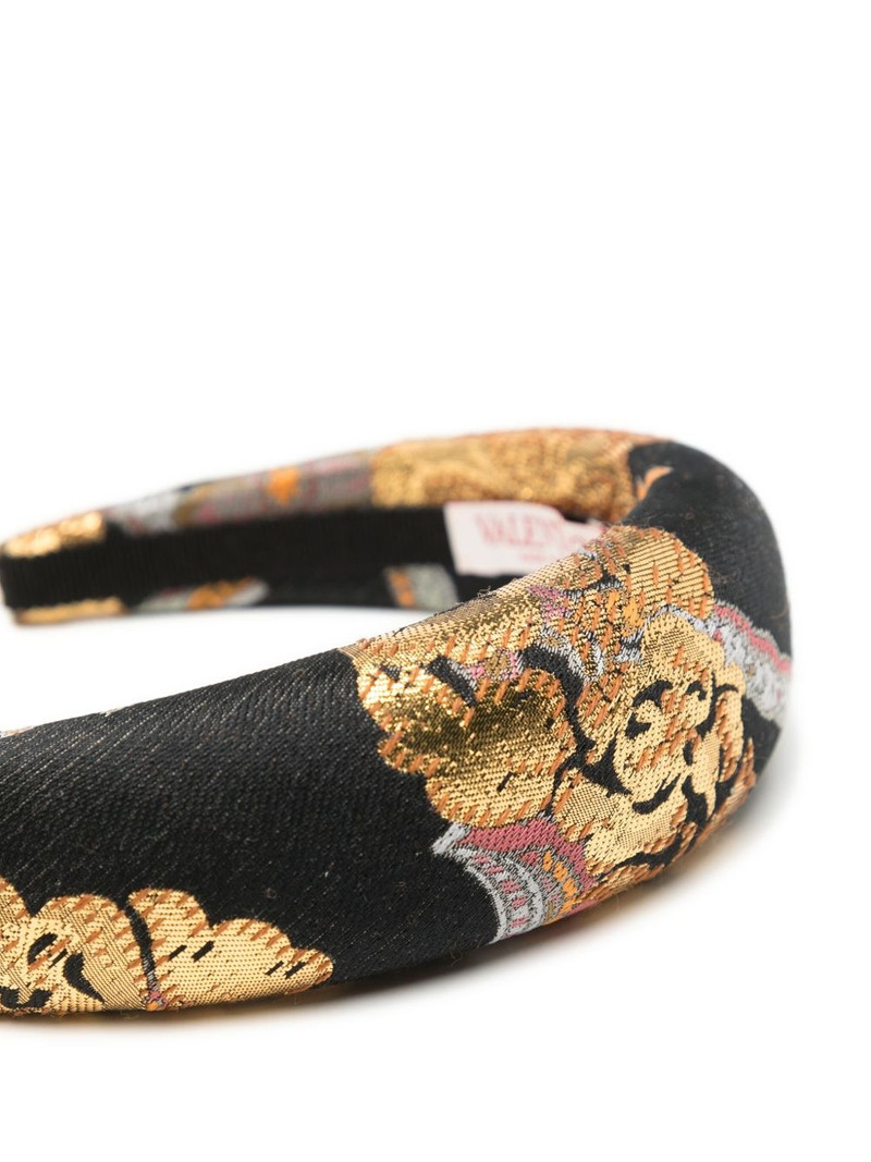 Valentino jacquard pattern headband outlook
