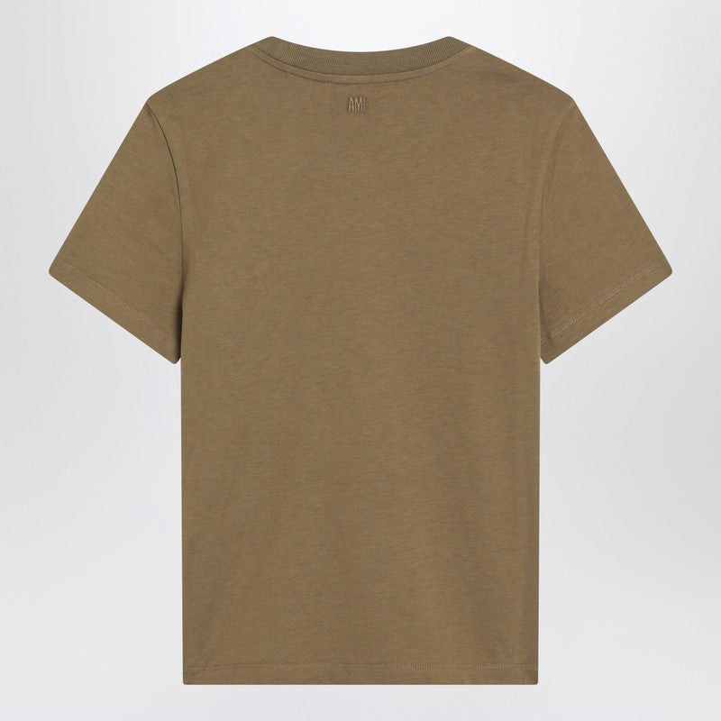 Ami Paris Bronze Ami De Coeur T-Shirt Women - 2