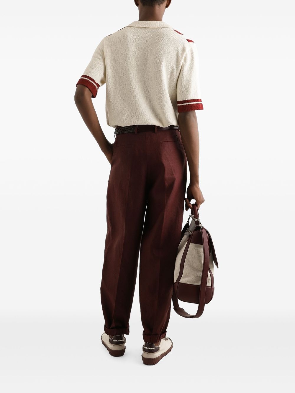 striped bowling shirt - 3