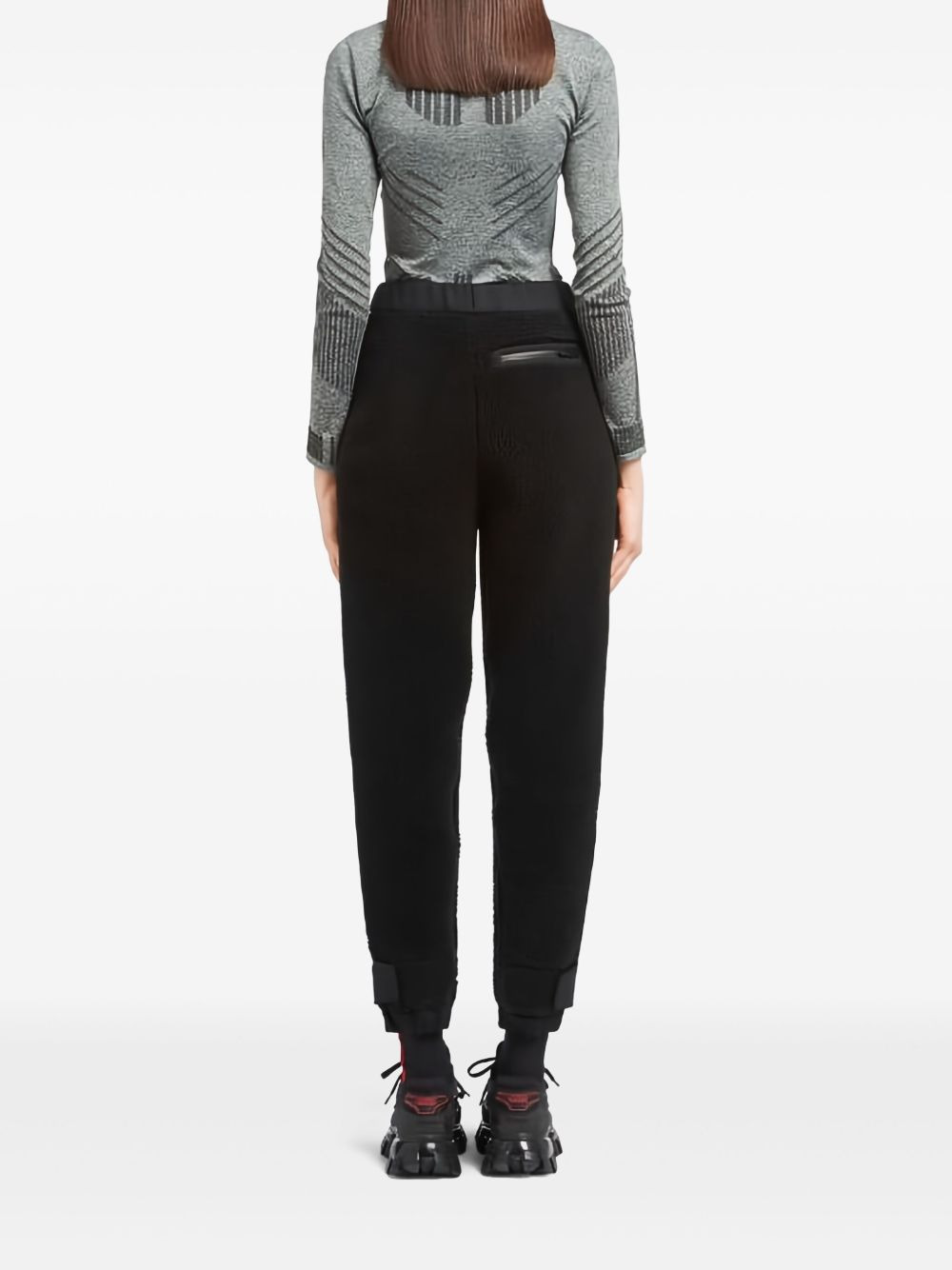 logo-print trousers - 3