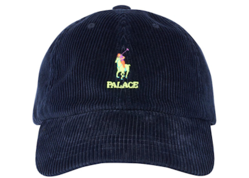 PALACE Palace Ralph Lauren Corduroy Classic Polo Cap Aviator Navy outlook