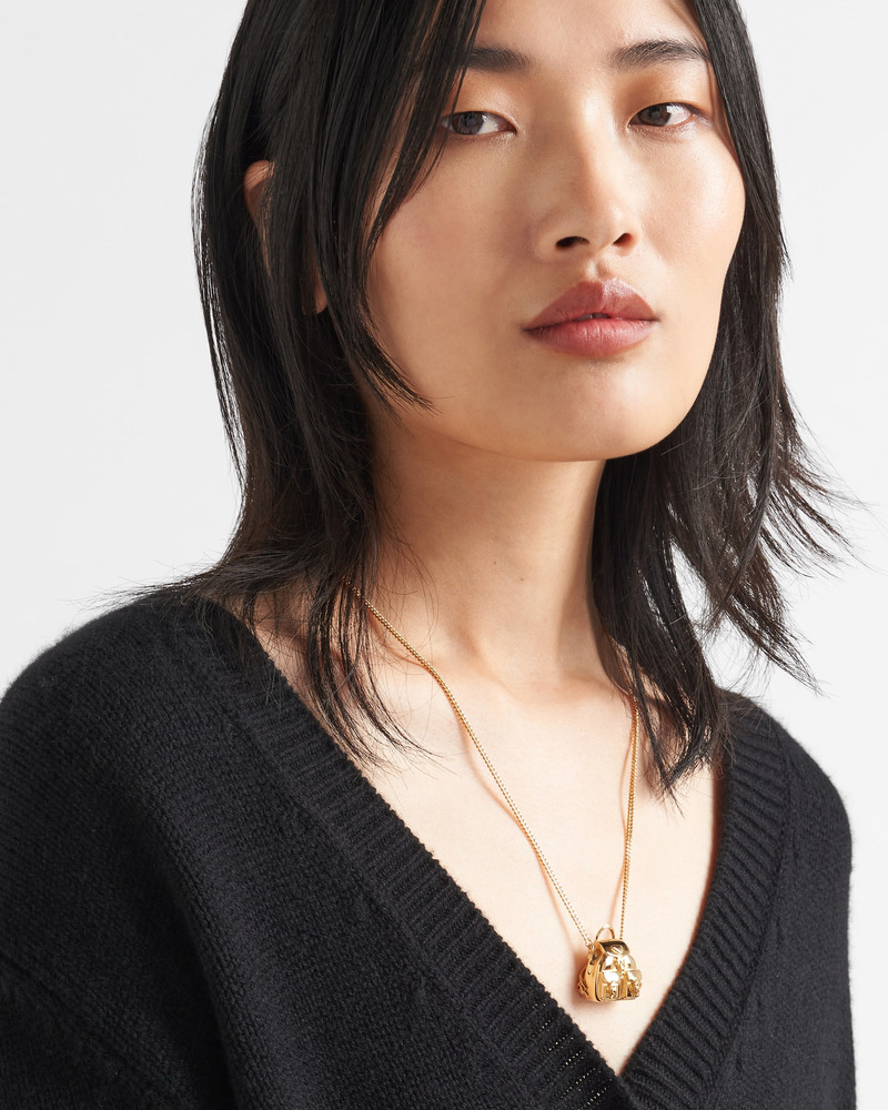 Prada Metal necklace outlook