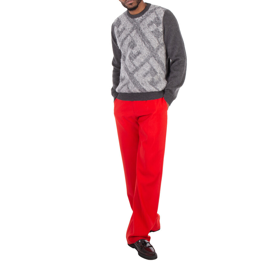 Fendi Long Sleeve Crew Neck Sweater - 6