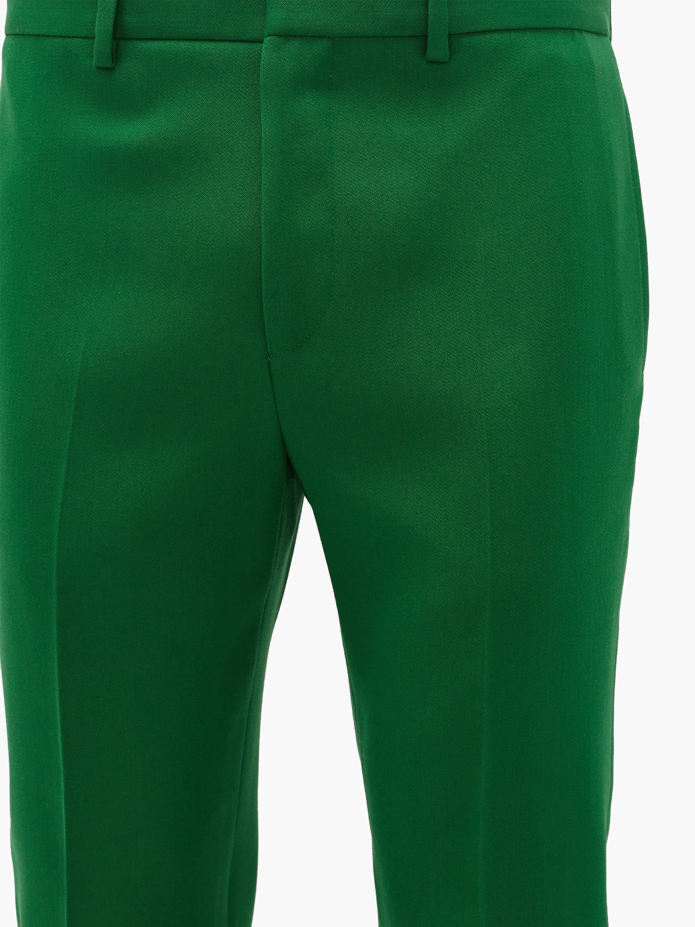 Slit-ankles tailored trousers - 3