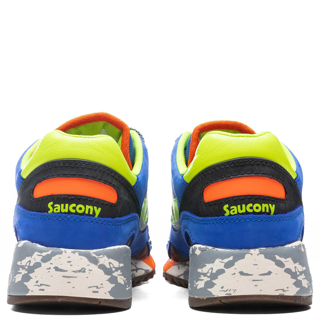 SAUCONY SHADOW 6000 - BLUE/LIME - 4