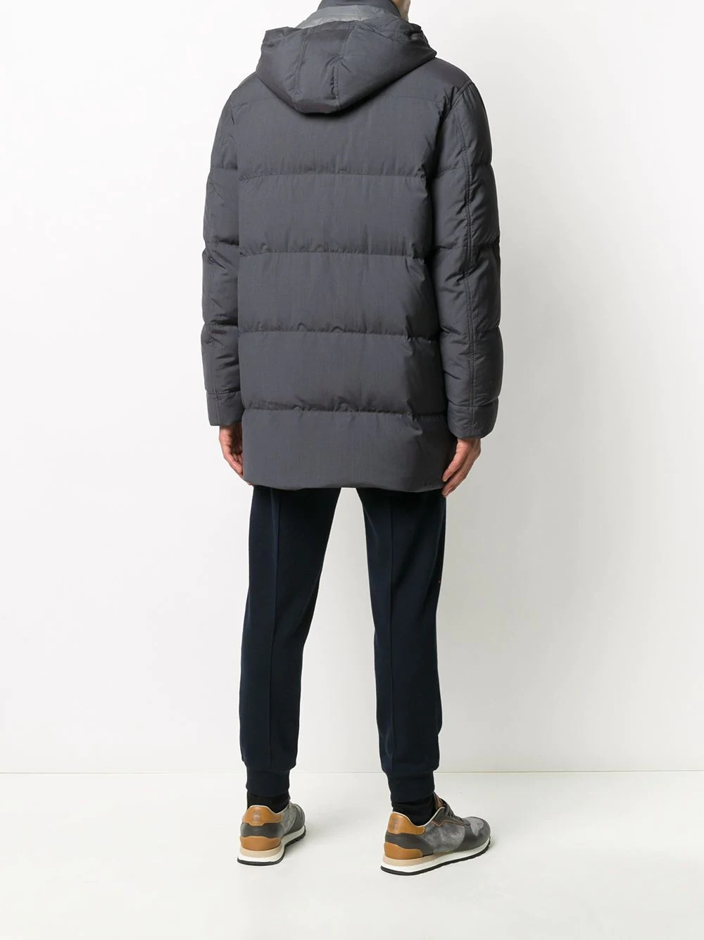 quilted down coat - 6