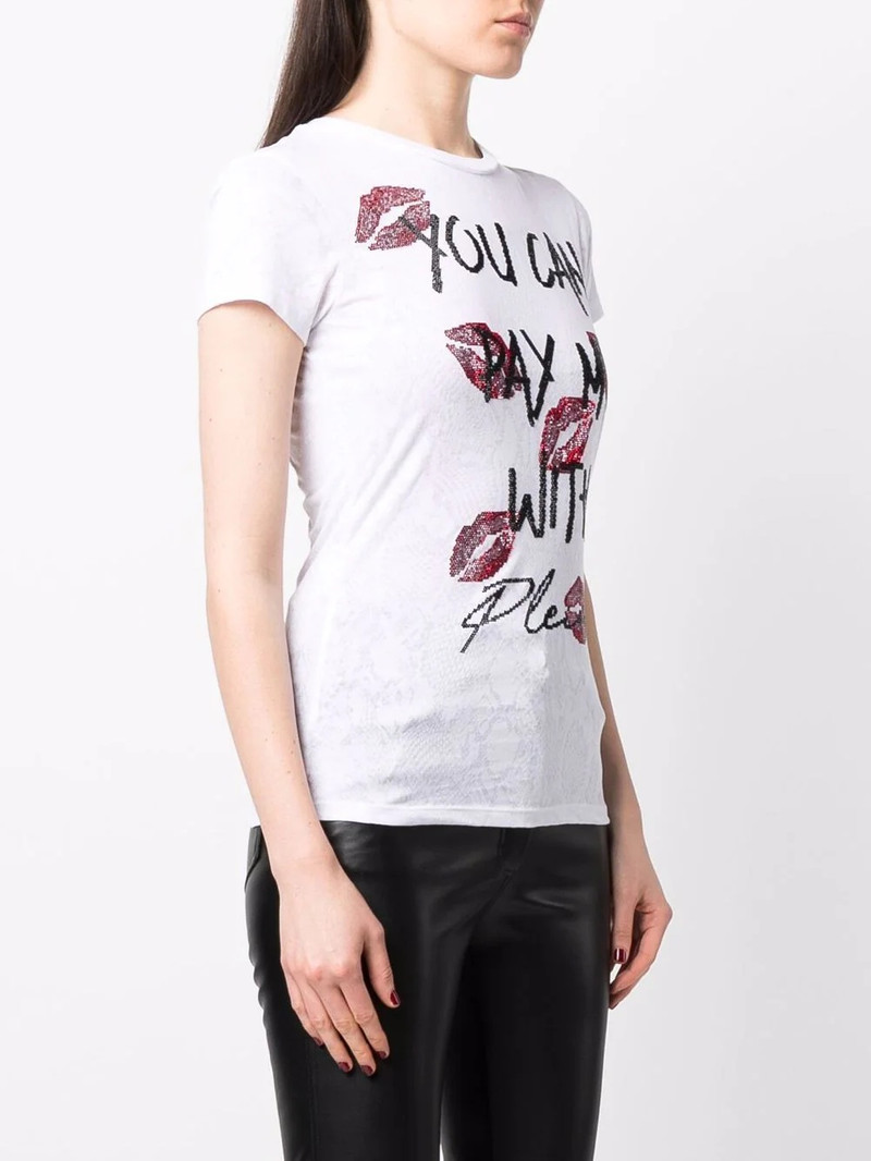 sequin-embellished shortsleeved T-shirt 3