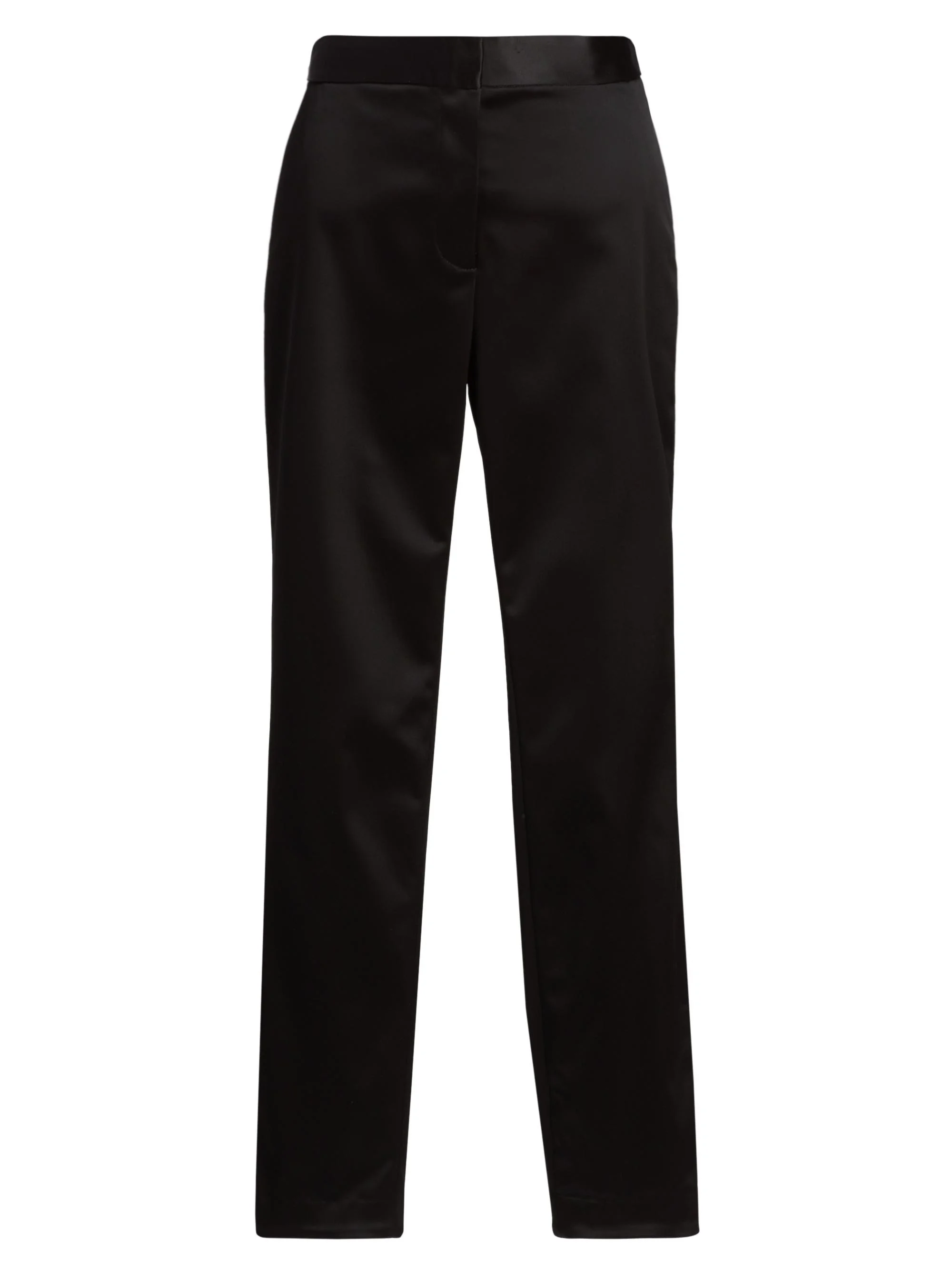 Women's Cropped Skinny Pants - Black - 1