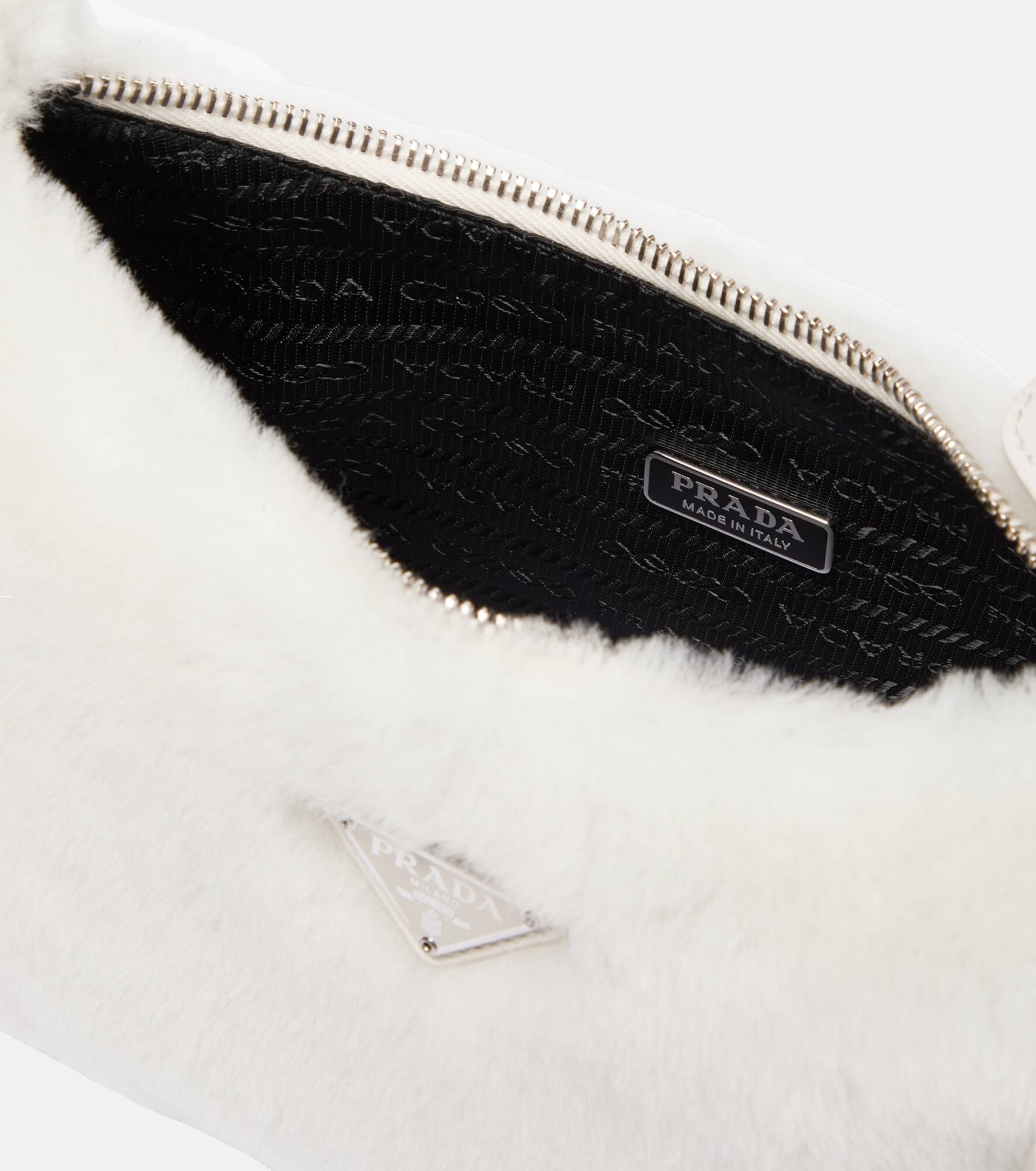 Re-Edition 2000 shearling shoulder bag - 3