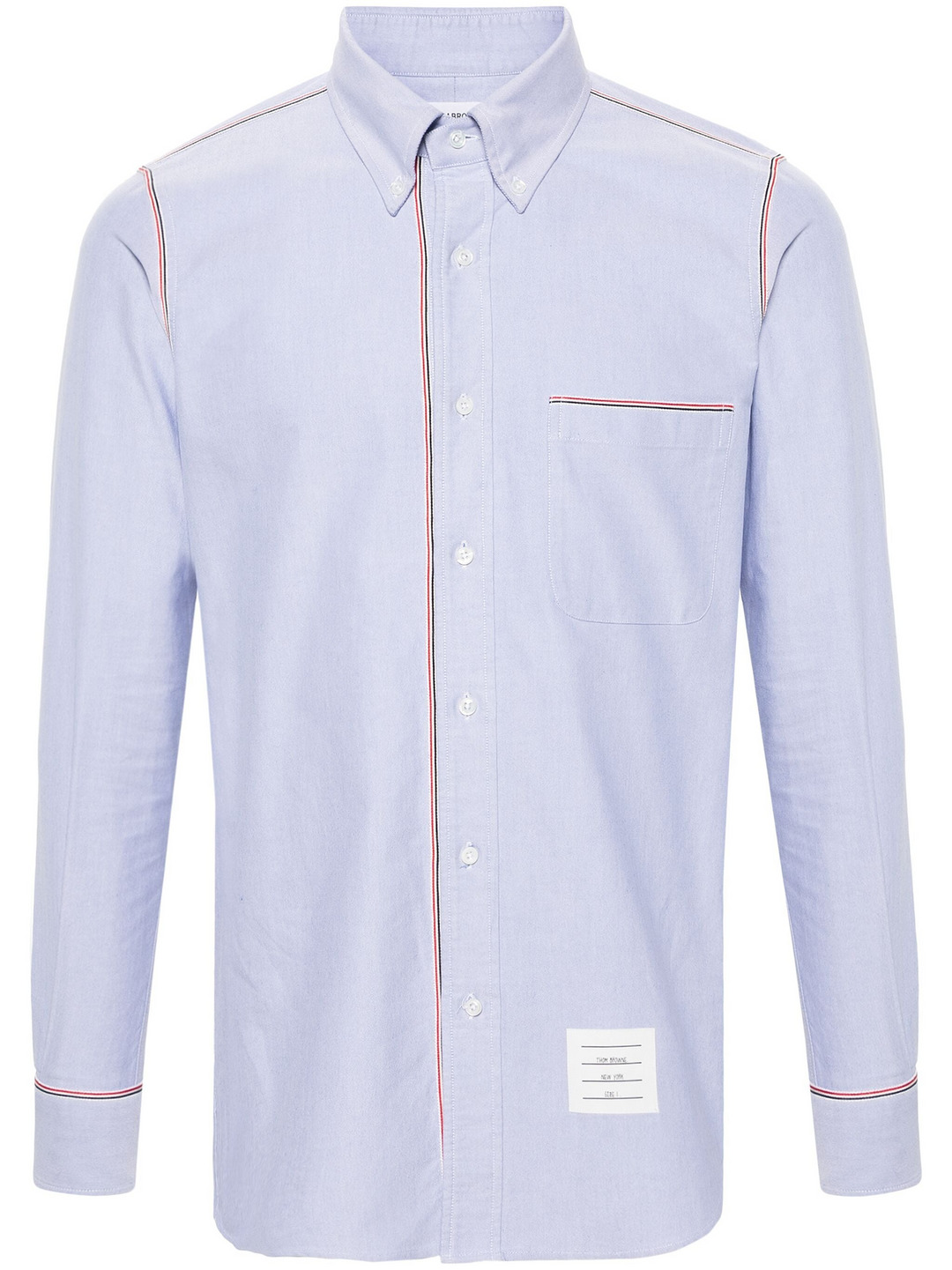 Oxford Grosgrain Framing Shirt - 1