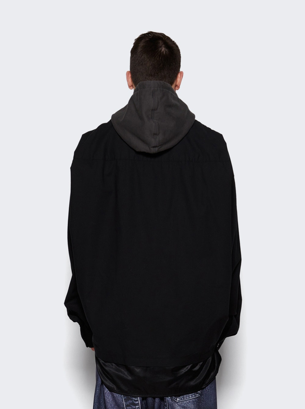Triple Layered Shirts Black - 4