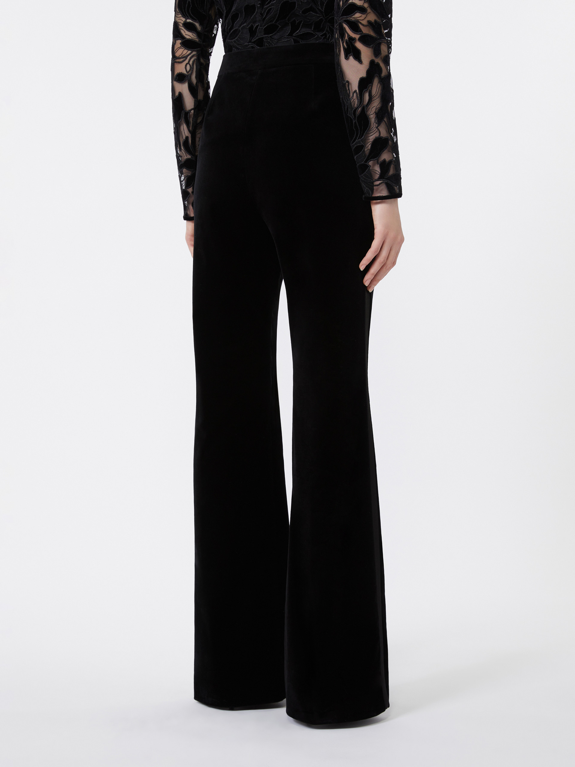 VETRINO Velvet Tuxedo trousers - 4