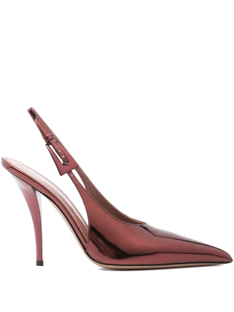 105mm slingback pointed-toe pumps 1
