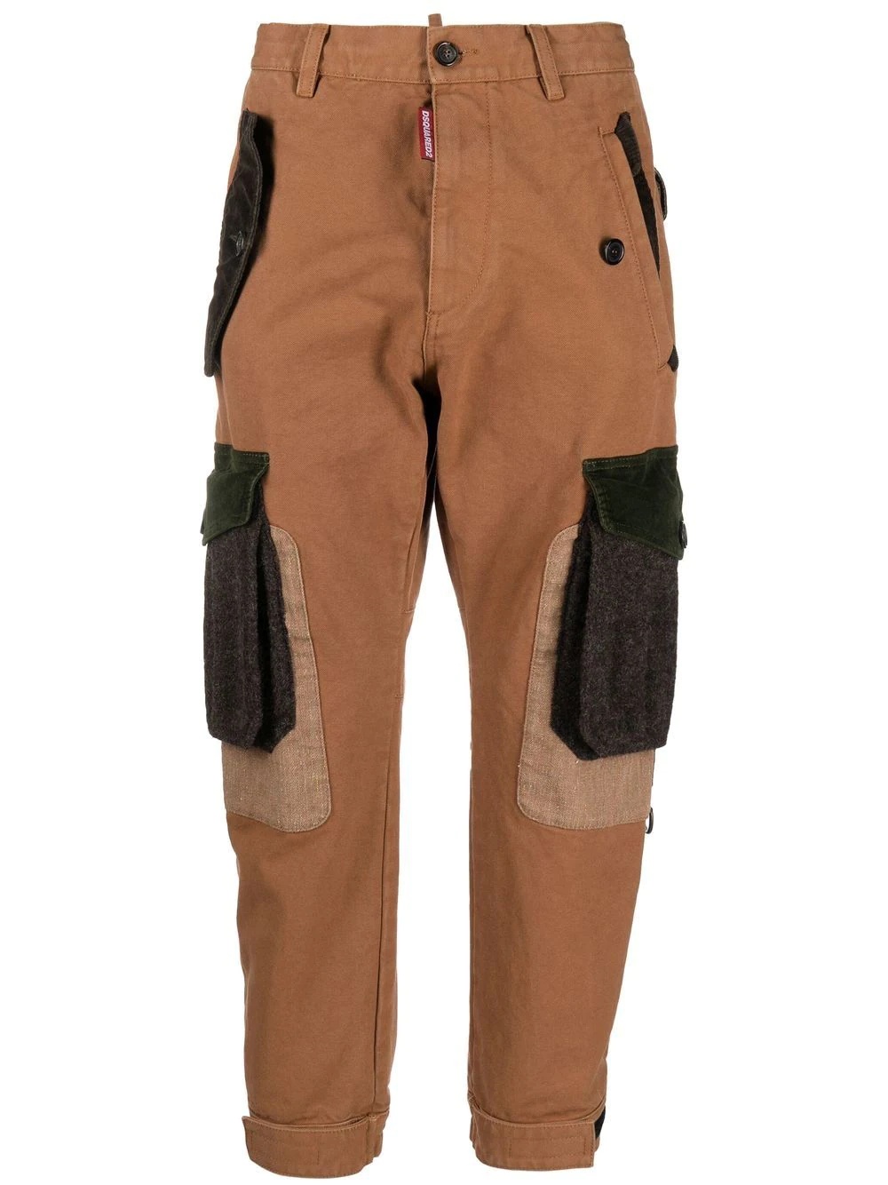 tapered cargo trousers - 1