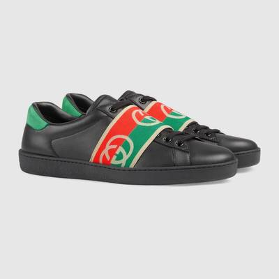 GUCCI Men's Ace sneaker with elastic Web outlook