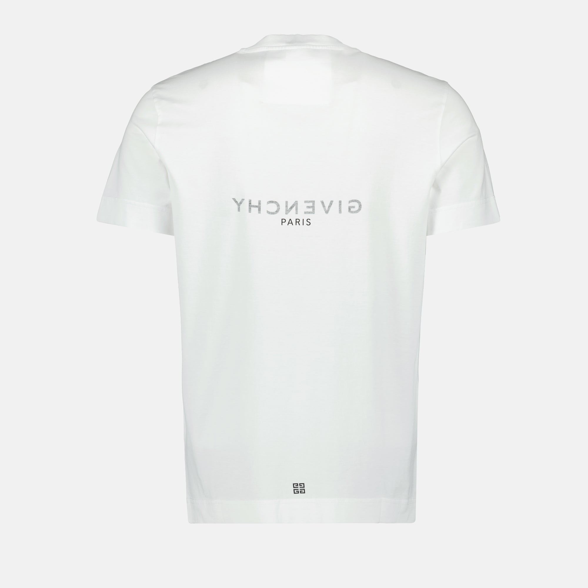 T-shirt à logo inversé - 4