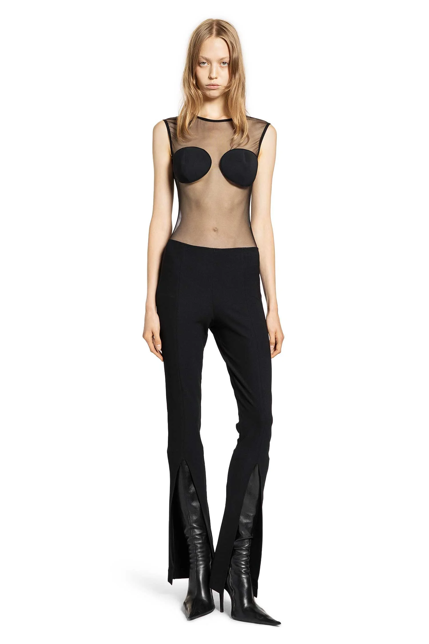 Nensi Dojaka Woman Black Bodysuits - 1