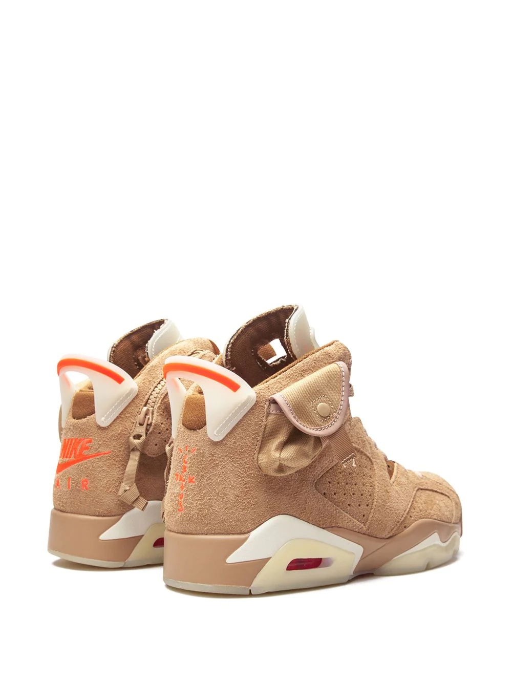 x Travis Scott Air Jordan 6 Retro 'British Khaki' sneakers - 3