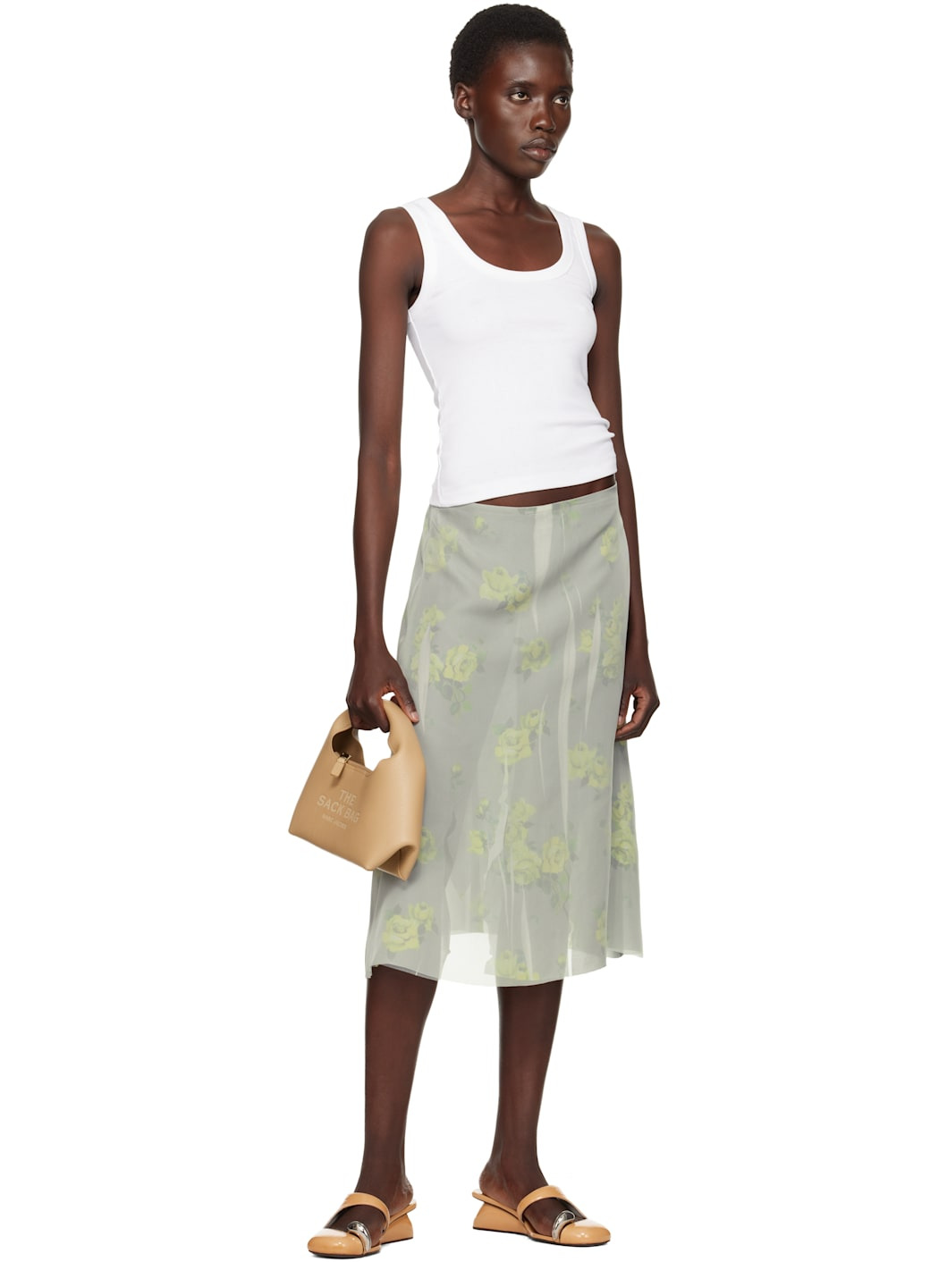 Beige 'The Mini Sack' Bag - 4