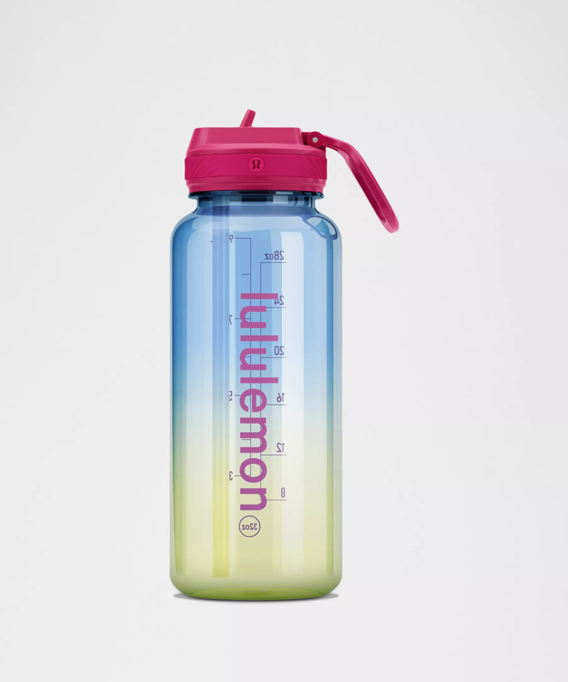Back to Life Clear Bottle 32oz *Straw Lid 1