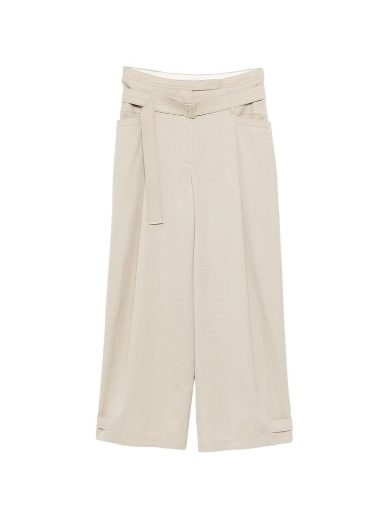 buckle belt trousers 1