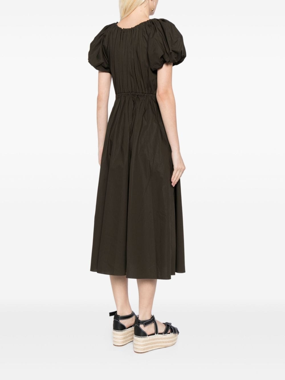 Vika pleated midi dress - 4