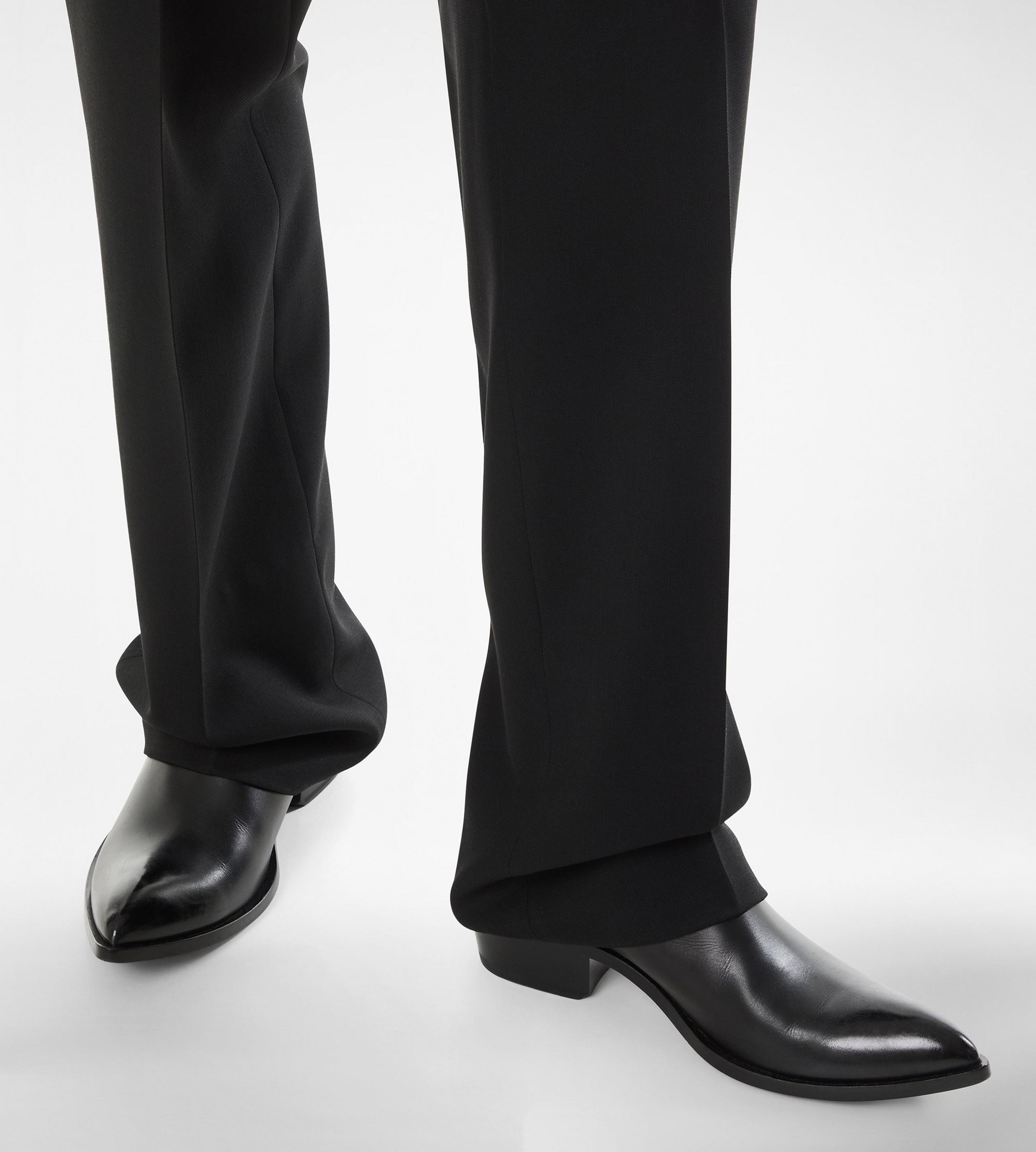 BURNISHED LEATHER CHELSEA BOOT - 6