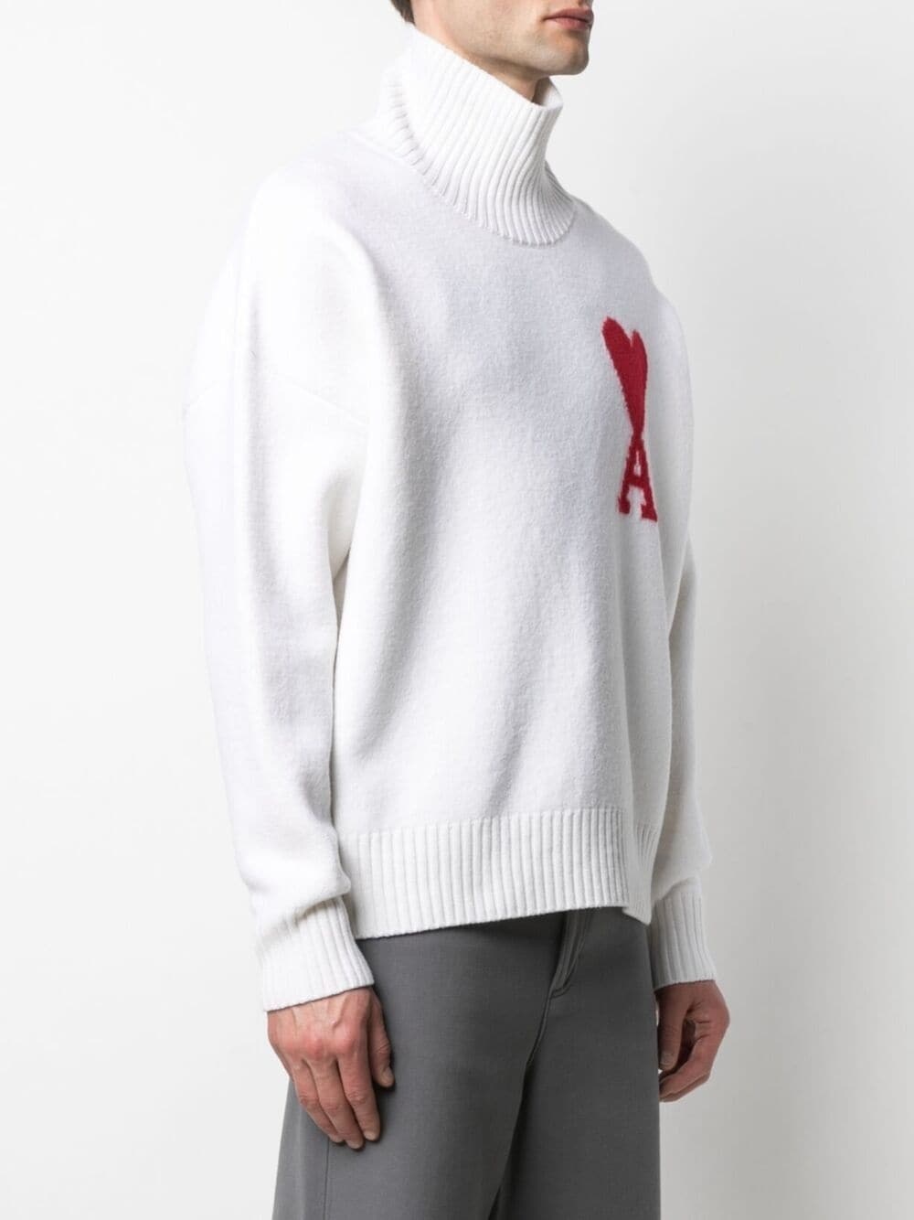 Ami de Coeur turtleneck jumper - 4