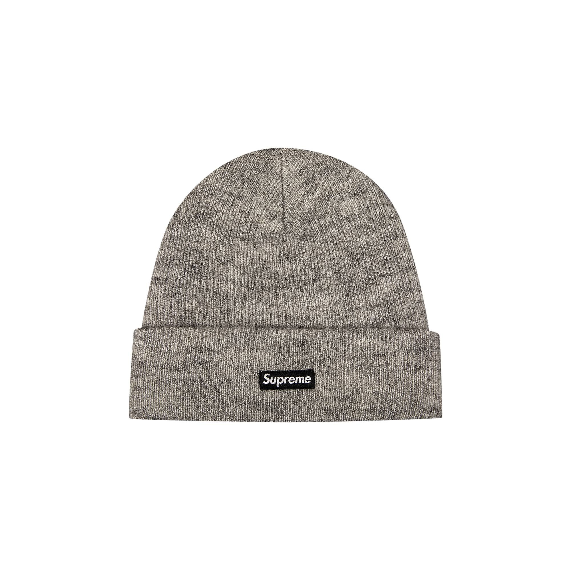 Supreme Supreme Mohair Beanie 'Grey' | REVERSIBLE