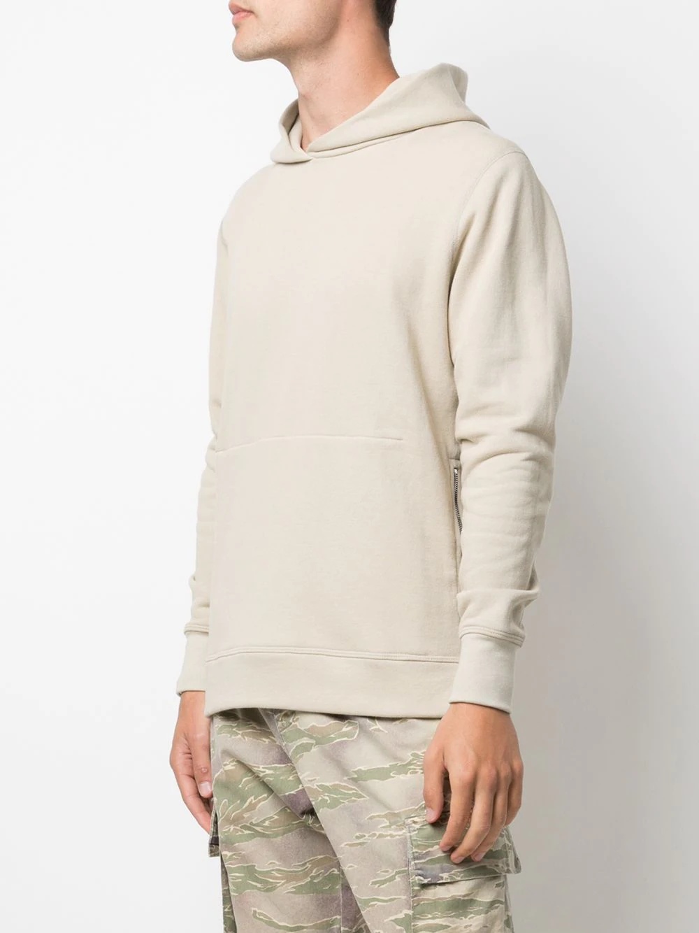 long-sleeve fitted hoodie - 3