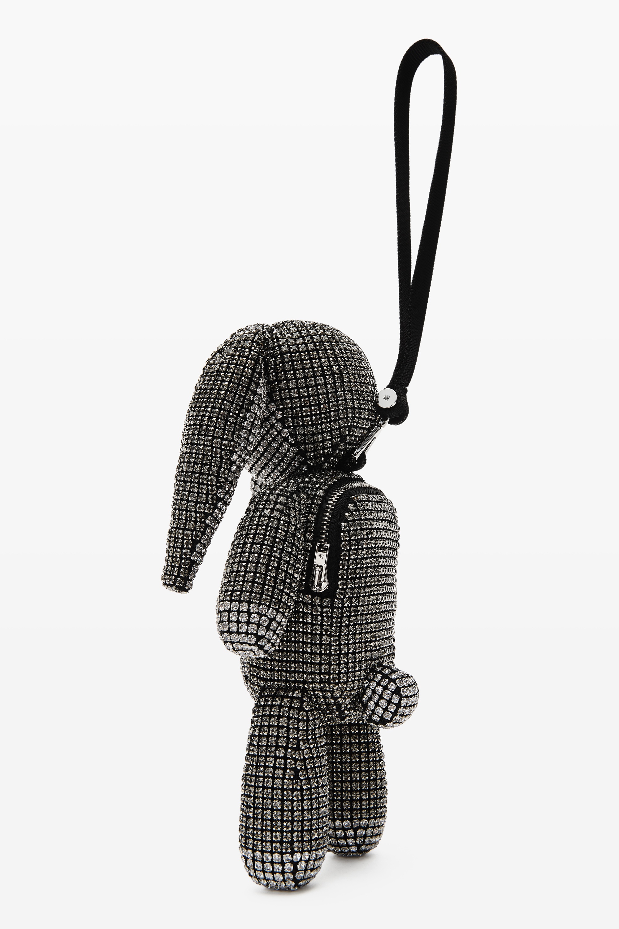 RABBIT WRISTLET IN CRYSTAL MESH - 4
