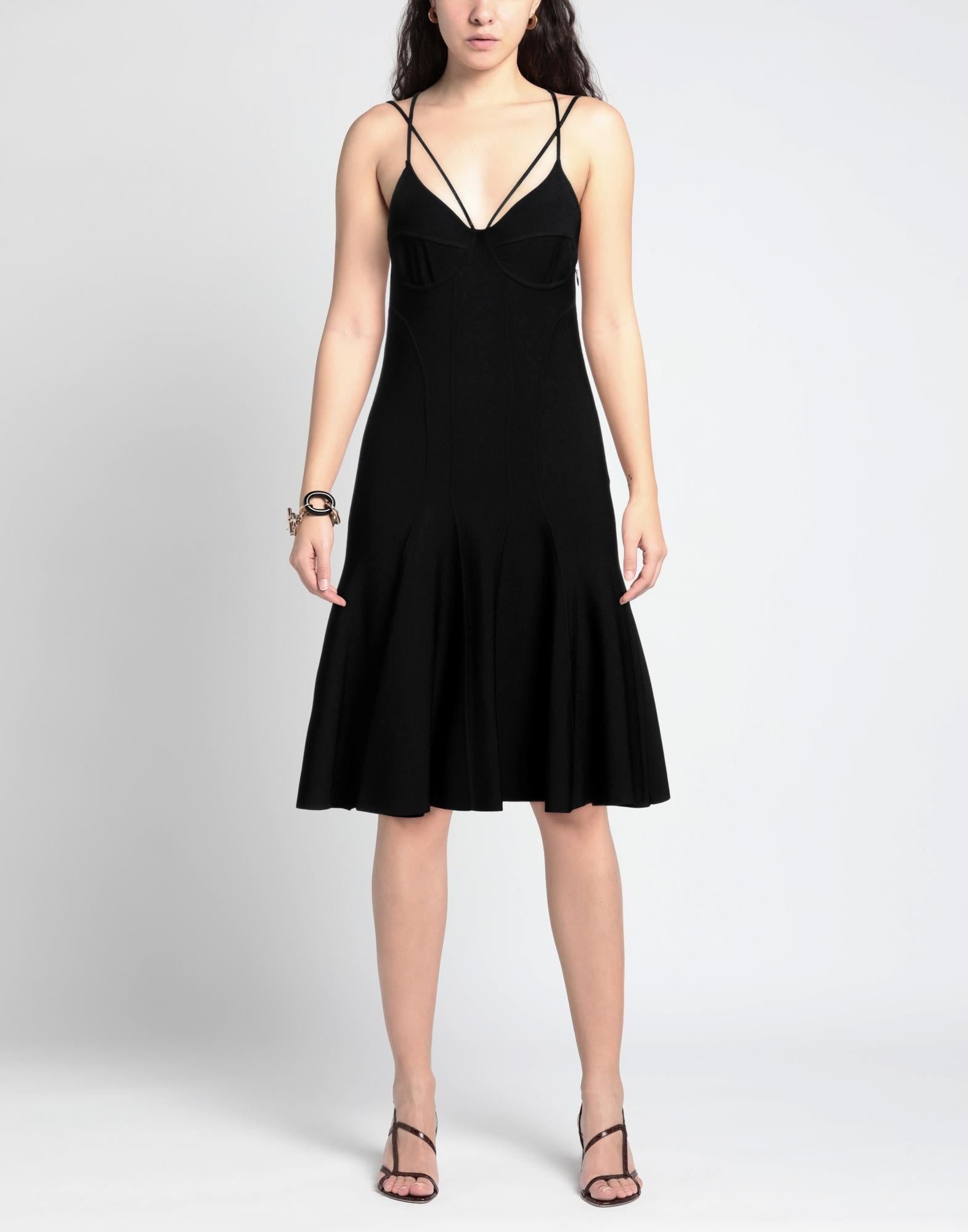 Black Women's Midi Dress - 3