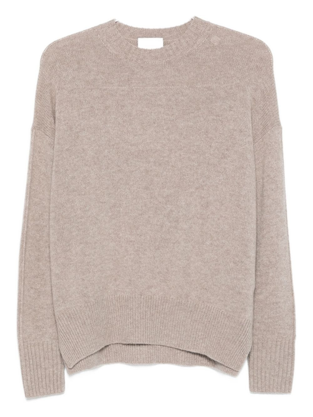 long-sleeve cashmere sweater - 1
