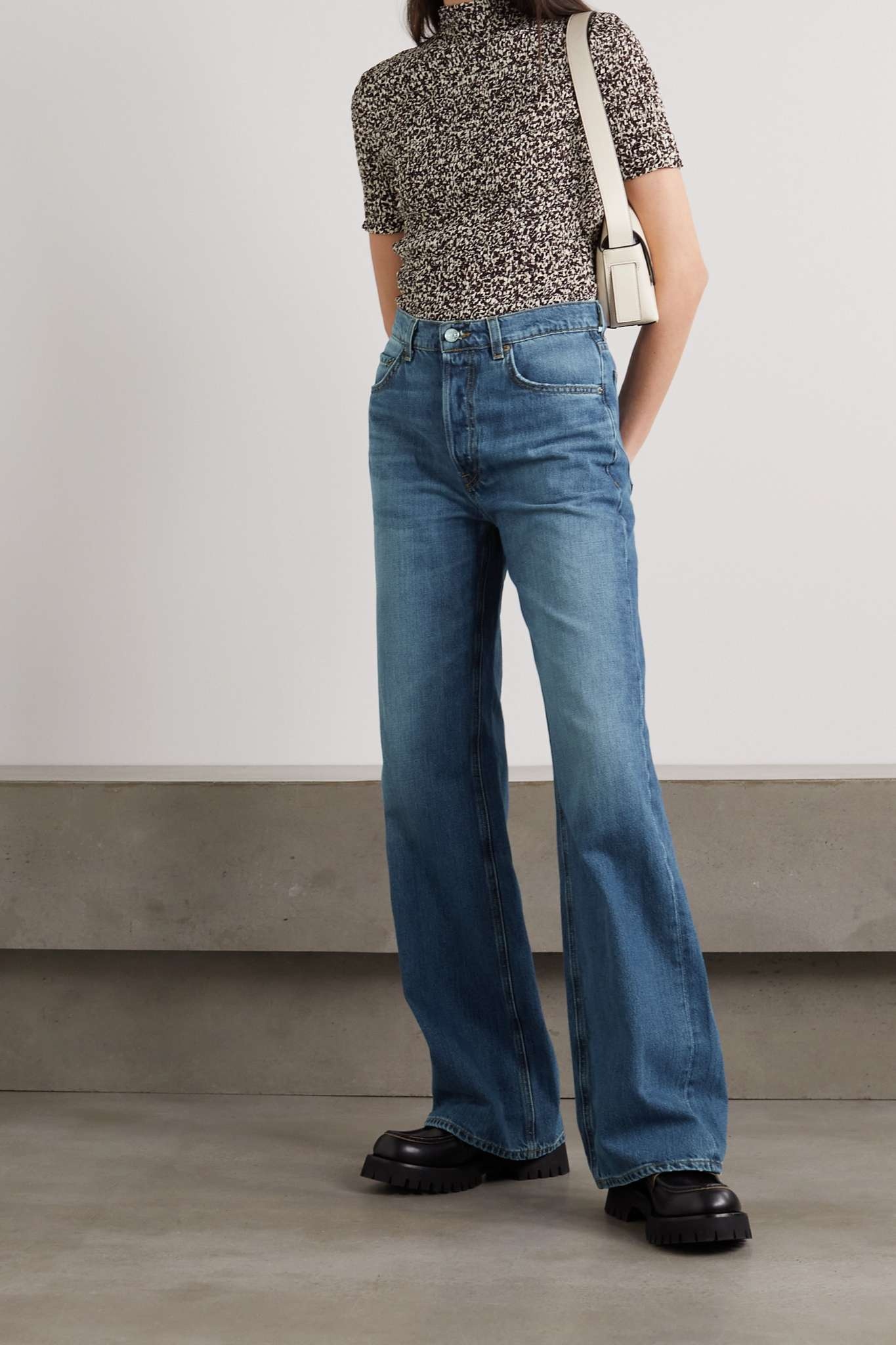 Brooklyn high-rise straight-leg jeans - 2