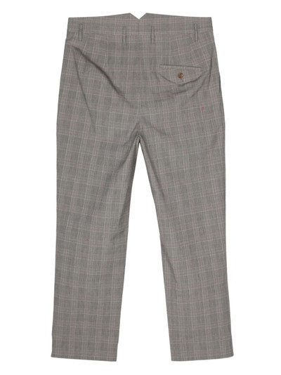 Vivienne Westwood Prince-of-Wales-check cropped trousers outlook