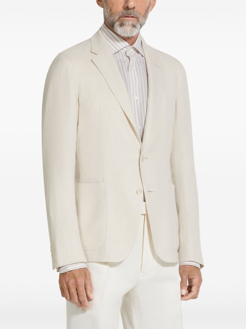 single-breasted blazer - 3
